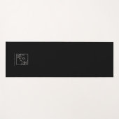 botanische kam | Tijdloze Monogram Yoga Mat (Voorkant (horizontaal))