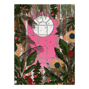 Botanische Kas Perfect Poster