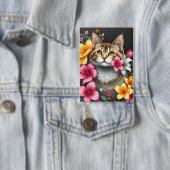 Botanische Kattenhaven Button (Insitu)