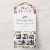 Botanische kerst in één Kaart (Binnen)