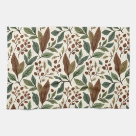 Botanische koffie Plant Theedoek