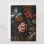 Botanische krans Fine Art Schilderij Herfst Bruilo Save The Date (Achterkant)