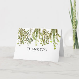 Botanische Kruiden Rozemarijn Waterverf Dank u