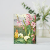 Botanische kunst: Schoonheden van het moeras  Briefkaart (Staand voorkant)