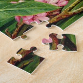 Botanische kunst: Schoonheid van de moeras Legpuzzel (Zijkant)