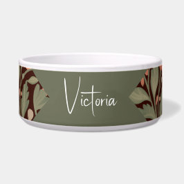  botanische kunsten en ambachtelijke keramische ho voerbakje