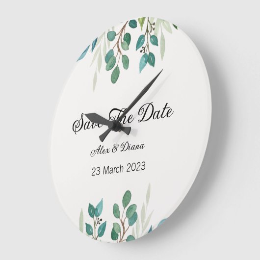 Botanische kwadratuur van Greenery, behalve de dat Grote Klok (Hoek)