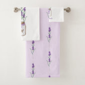 botanische lavendel bad handdoek (Insitu)