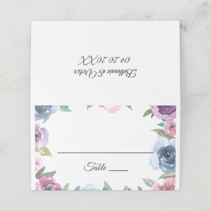 Botanische lente Floral & chique bruiloft plaats k