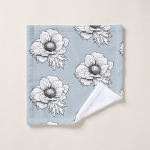 Botanische lijnkunst: Anemone