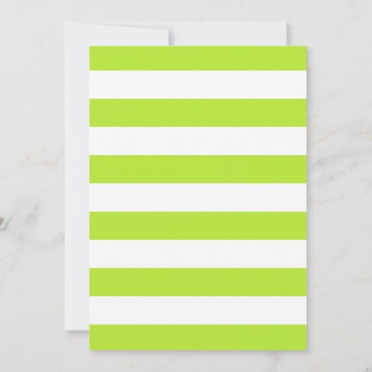 Botanische Limoen Citrus Zomer Verjaardagsfeest Kaart (Achterkant)