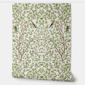 Botanische Marmeren Patroon Smooth Vinyl Behang (Afrollen)