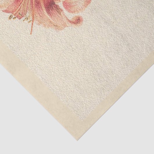 botanische, moderne, populaire bloemkool tissuepapier (Detail)