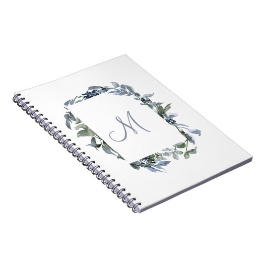 Botanische monogram notitieboek (Rechterzijde)