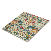  Botanische Morris Design-keramiek Tegeltje (Zijkant)