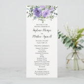 Botanische mosterd Paarse Floral Eucalyptus Programma (Staand voorkant)