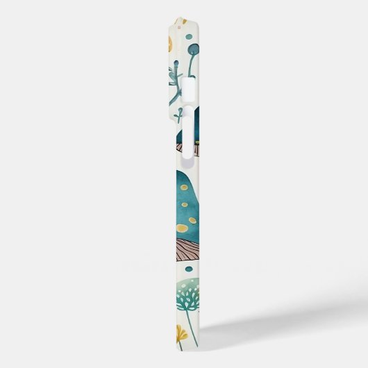 Botanische Mushroom Hoesje-Mate iPhone Case (Achterkant / Links)