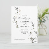 Botanische naaldbladeren met kettingblad (Staand voorkant)