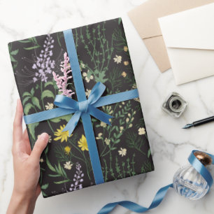  botanische nacht cadeaupapier