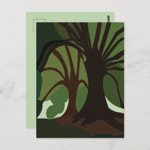 Botanische Natuur Bomen Briefkaart