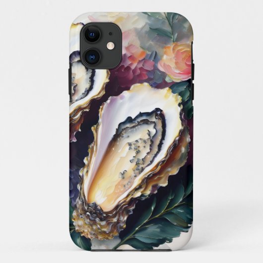 Botanische oesterkunst Case-Mate iPhone case (Achterkant)