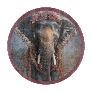 botanische olifant snijplank