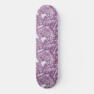  botanische Paarse olie Skateboard