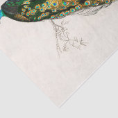  botanische pacocks Peafowl Tissuepapier (Detail)