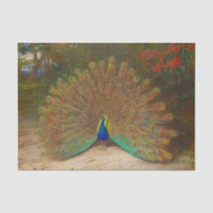 botanische pacocks Peafowl Tissuepapier