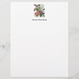 botanische pagina gepersonaliseerd briefhoofd