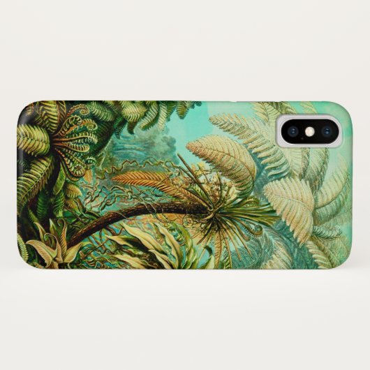 Botanische Palms iPhone Case Ernst Haeckel (Achterkant (horizontaal))