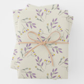 Botanische papierbladen voor het verpakken inpakpapier vel (In situ)