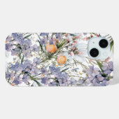 Botanische pastel kleuren wilde bloem zomer bloeme Case-Mate iPhone case (Achterkant (horizontaal))