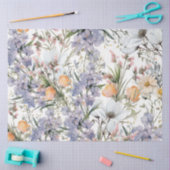 Botanische pastel kleuren wilde bloem zomer bloeme tissuepapier (Craft)