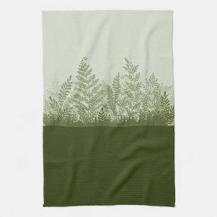 Botanische Plant Illustratie Keukenhanddoek