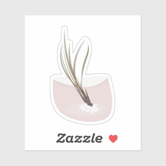 Botanische Planten Tillandsia Terrarium Sticker (Vel)