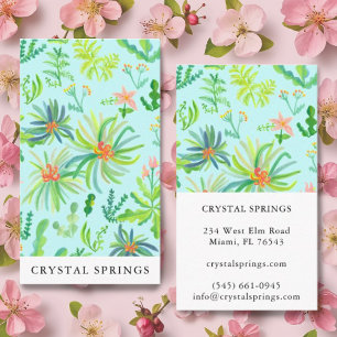 Botanische Planten voor landschapsarchitectuur Visitekaartje