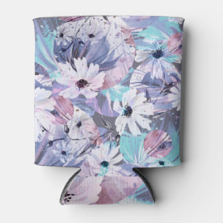 Botanische pracht: Creatieve Waterverf Blikjeskoeler