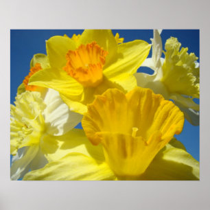 Botanische prenten Ingelijste Kunstcadeaus Gele Na Poster