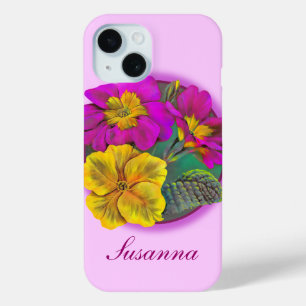 Botanische primula beeldende kunst