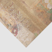 botanische retro Victoriaans ouderdom Tissuepapier (Detail)