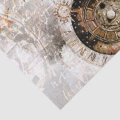 botanische retro Victoriaans ouderdom Tissuepapier (Detail)