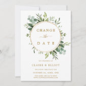 Botanische reuzenweduwen veranderen de datum kaart (Voorkant)