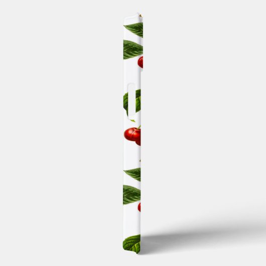 botanische rode kersen afdrukken Case-Mate iPhone case (Achterkant / Rechts)