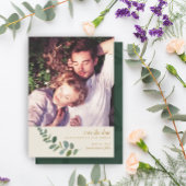 Botanische Romance | Eenvoudige foto slaat de datu Aankondiging