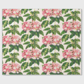 Botanische Roze Mountain Laurel Flower Cadeaupapier (Vlak)