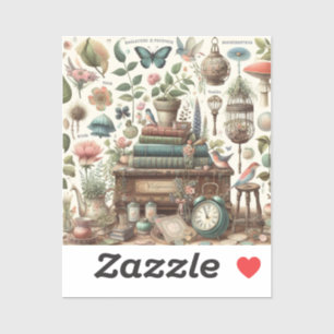 Botanische rust Sticker