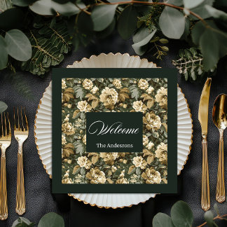 Botanische Salie Servetten Lux Pastel Eettafel Acc