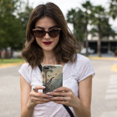  botanische scène van Toucans en Flowers Case-Mate iPhone Case