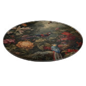  botanische scène vogelbloemen in het paradijs snijplank (Hoek)